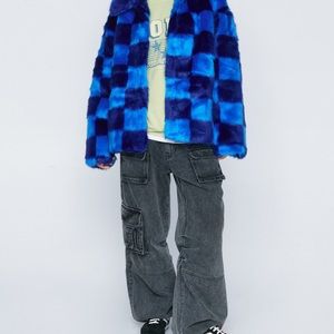 Nasty Gal Faux Fur Coat. Brand new.